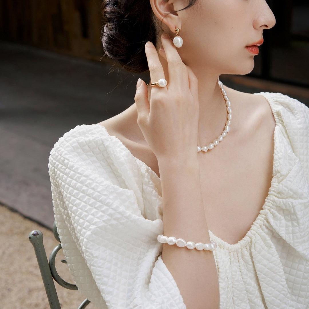 Baroque Pearl Bracelet