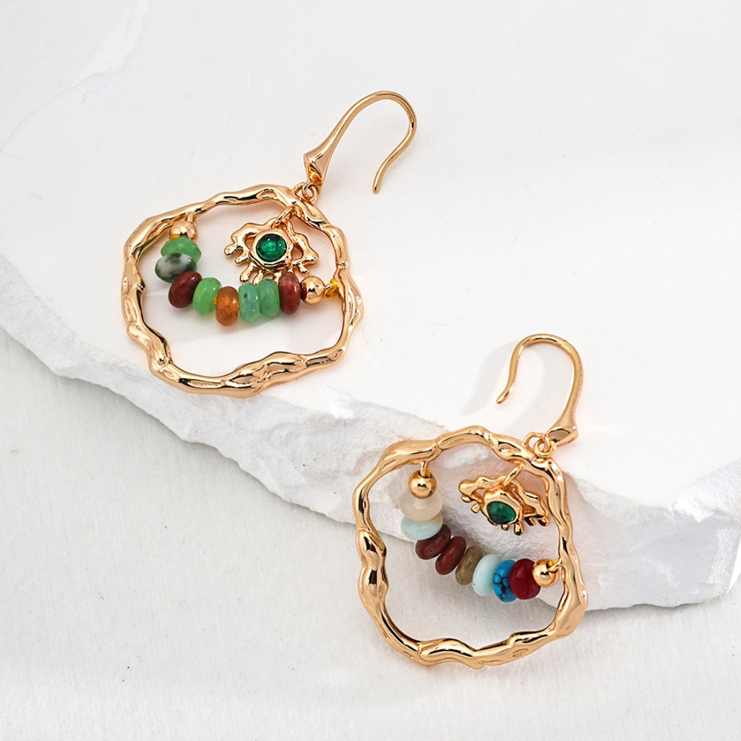 Dopamine-Inspired S925 Sterling Silver Pearl & Gemstone Jewelry Set