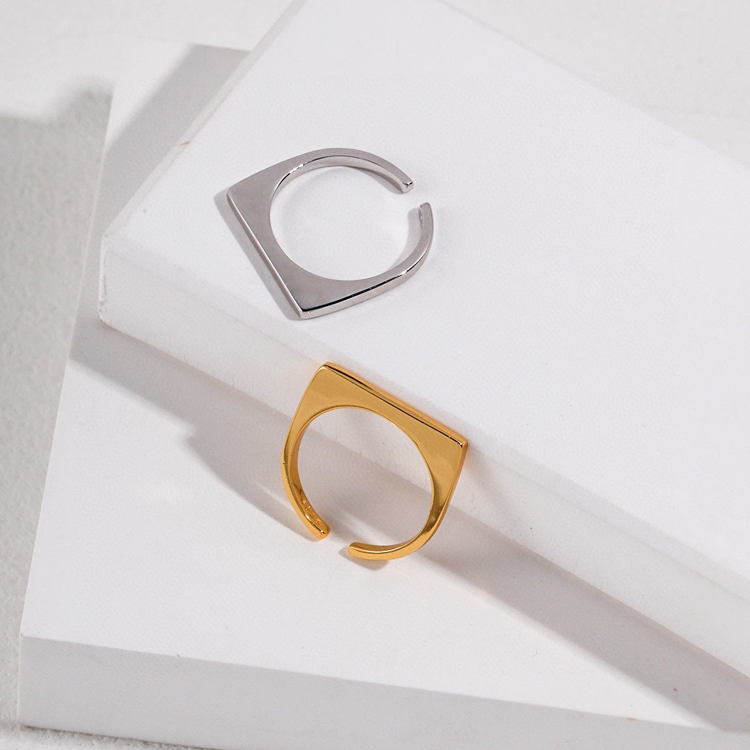 Minimalist Sterling Silver Ring