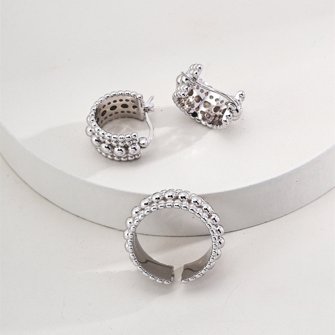 Vintage-style Pure Silver Ring