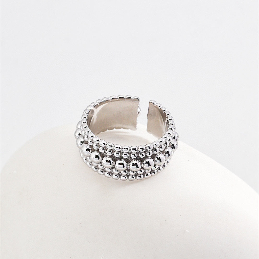 Vintage-style Pure Silver Ring