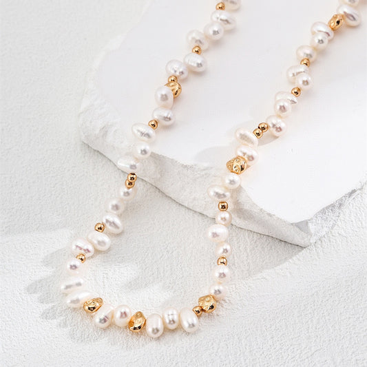 Elegant Personalized Natural Pearl Necklace